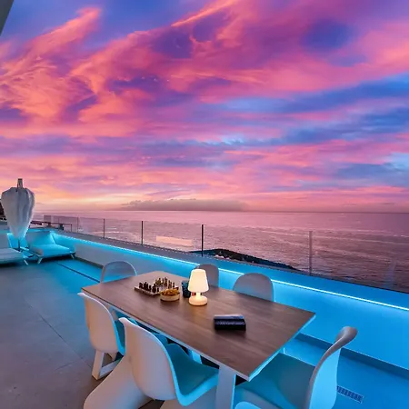 Blue Haven - Ocean View Penthouse With Jacuzzi And Pool Acantilado de los Gigantes