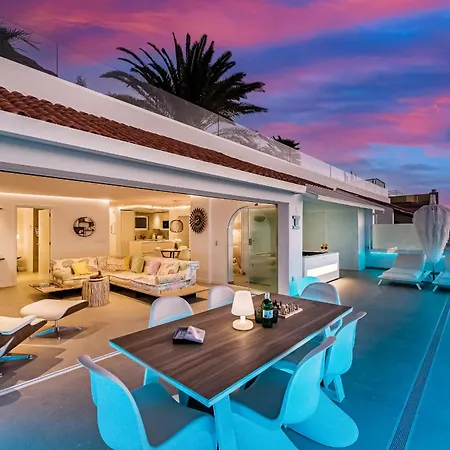 Blue Haven - Ocean View Penthouse With Private Jacuzzi And Community Pool شقة Acantilado de los Gigantes